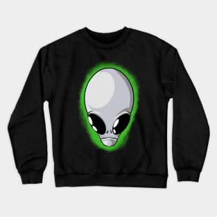 Alien Grey Crewneck Sweatshirt